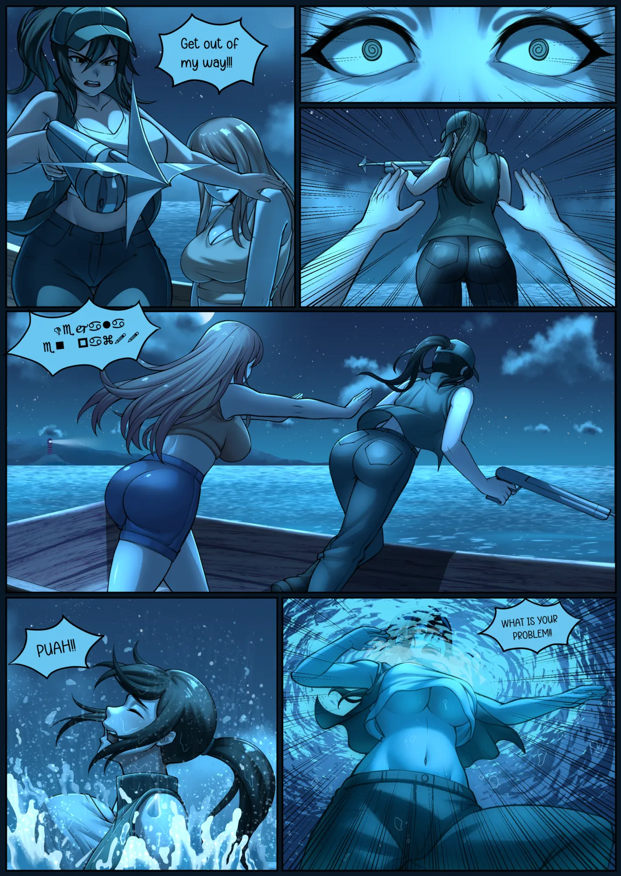 Creature Vore Mermaid page 4 full