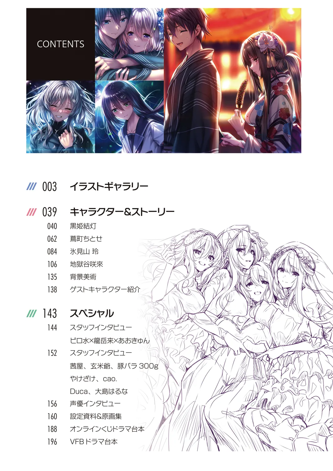 Amakano 2+ Visual Fan Book page 5 full