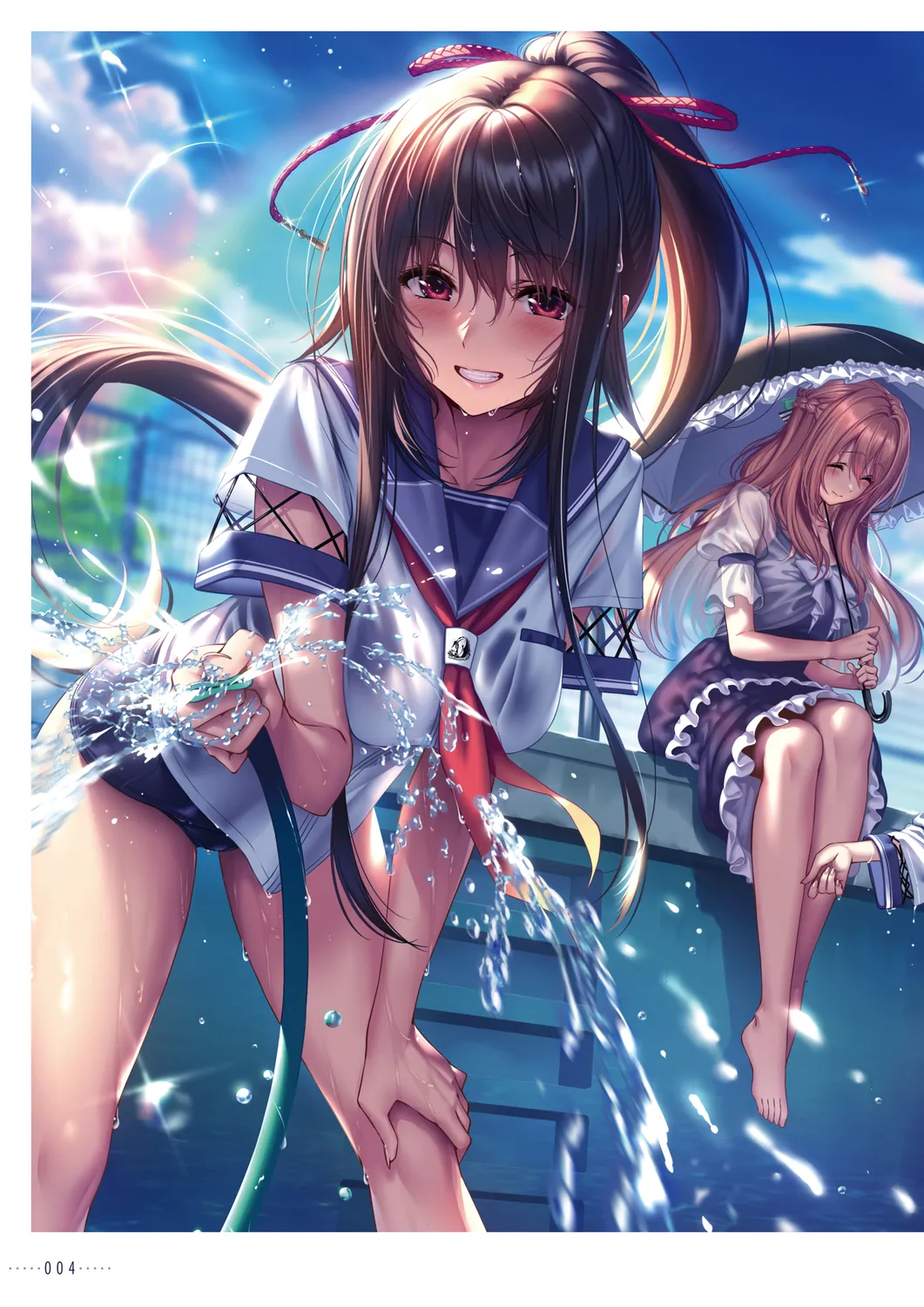 Amakano 2+ Visual Fan Book page 7 full
